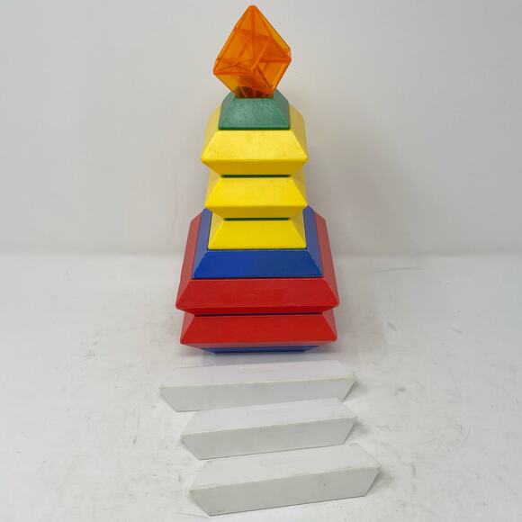 USED Lot of 20 Wedgits Building Toys - Picture 2 of 2